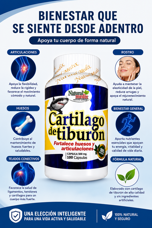 CARTILAGO DE TIBURON