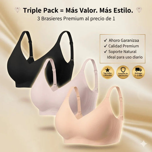 Sujetador Inalambrico Importado PACK X3♥️